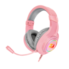 Auriculares Gamer Color Rosa HYLAS Redragon H260P