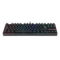 Teclado Gamer Mecánico Negro TKL Kumara Redragon K522RGB