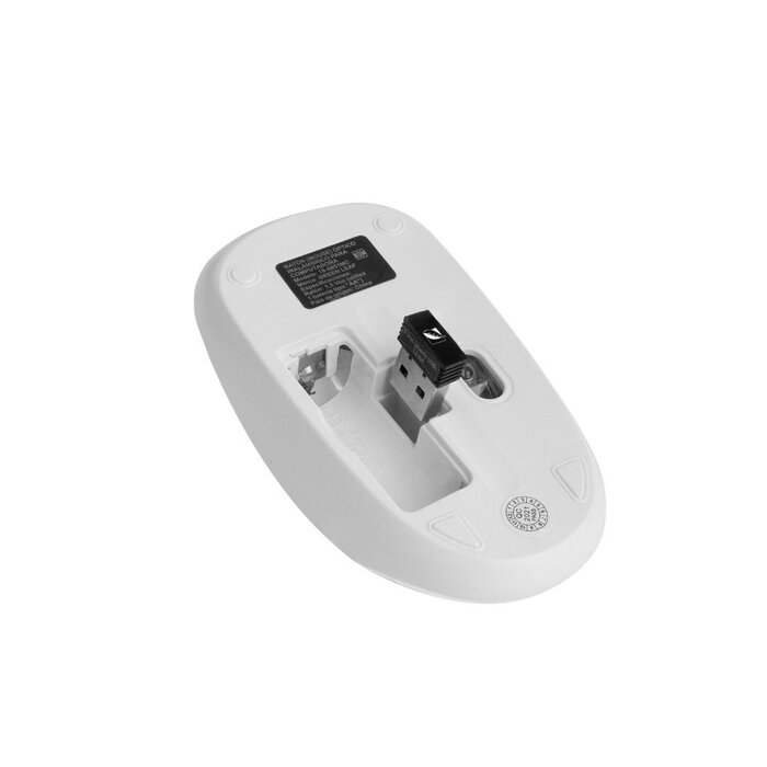 Mouse Inalámbrico Green Leaf 1_000 DPIS Blanco Green Leaf