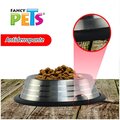 Plato Estriado de Acero 16 oz (454 g) Fancy Pets