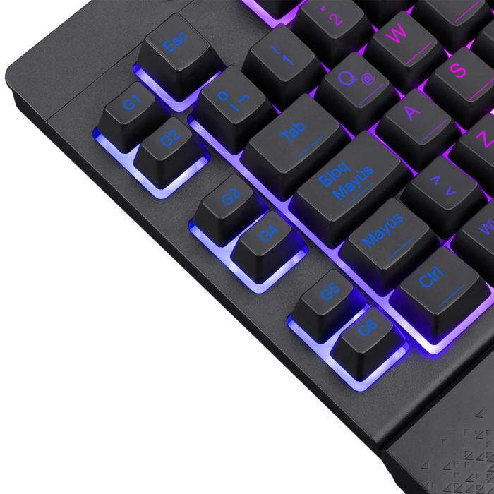 Teclado Gamer Membrana Full Size Shiva Negro Redragon