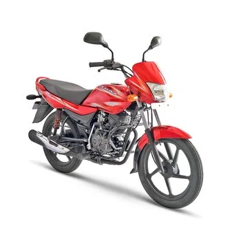 Motocicleta Bajaj Platina 100 Roja 2023