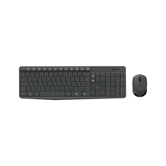 Kit de Teclado y Mouse Inalámbrico Logitech MK235