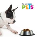 Plato Estriado de Acero 16 oz (454 g) Fancy Pets