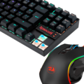 Kit Gamer de Teclado Mecánico TKL y Mouse Griffin Redragon