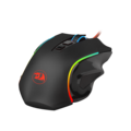 Mouse Gamer Negro DPI 7200 Pixart 3212 Switch Huano Redragon M60