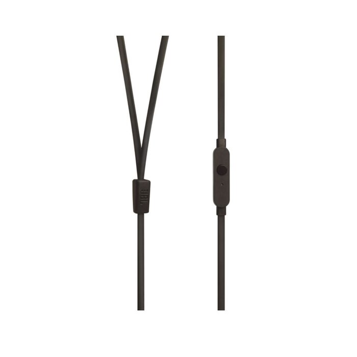 Audífonos Negros In Ear Alámbricos TUNE 110 Micrófono JBL