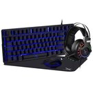 Kit Gamer Stylos Xzeal Starter Teclado/Mouse/Audífonos/Mouse