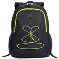 Mochila Modelo Ipanema Negro con Verde Peaktour