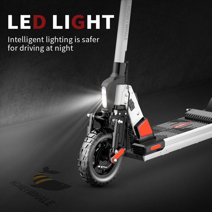 Scooter Eléctrico Honey Whale C1 Pro Blanco