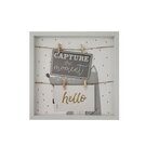 Portarretrato Esparta Blanco con 4 Pinzas Love & Lemons Portarretrato Esparta Blanco con 4 Pinzas Love & Lemons