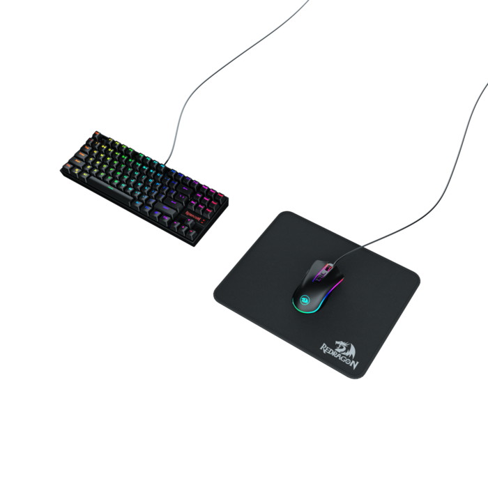 Mousepad Mediano con Borde Doble Costura Redragon