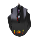 Mouse Gamer 18 botones DPI 12400 Pixart 3327 Redragon M908