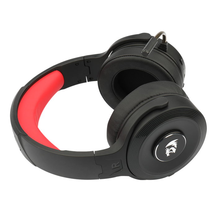 Auricular Gamer Inalámbrico Negro Pelops Redragon H818