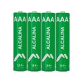 Paquete de 4 pilas alcalinas AAA 1.5Vcc