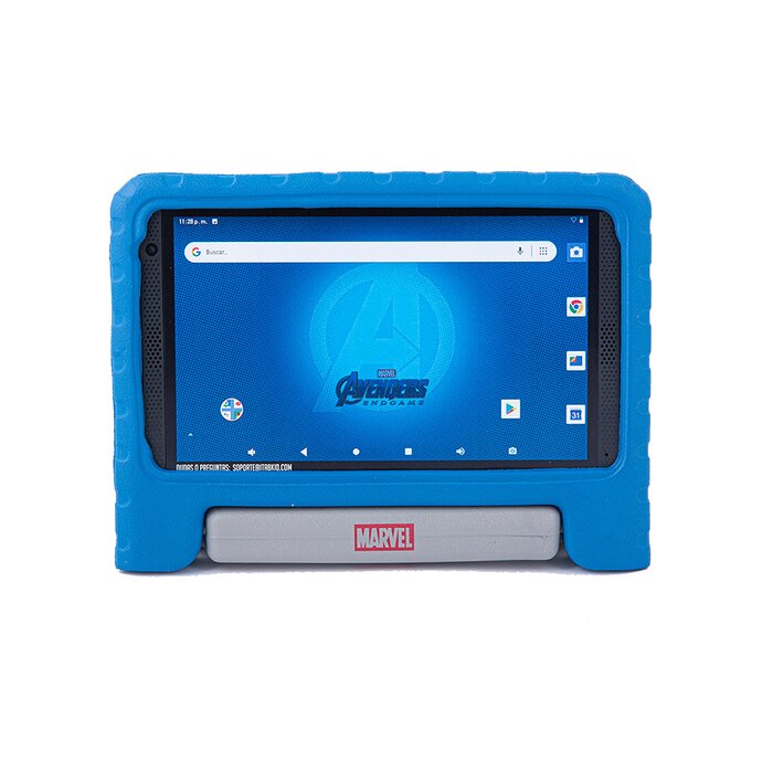 Tablet 7" Marvel Ultra Bumper y Audífonos Kempler Strauss