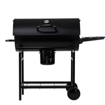 Asador de Carbón Tipo Tambor con Ruedas Avera ACB02