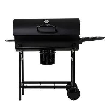 Asador de Carbón Tipo Tambor con Ruedas Avera ACB02