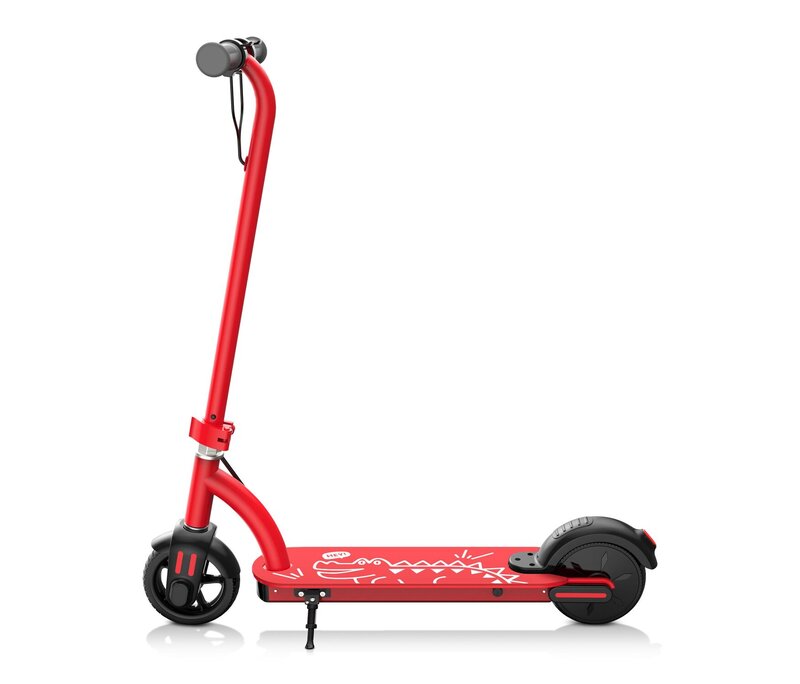 Scooter Eléctrico Para Niños 100W E6 Rojo Honey Whale