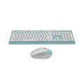 Kit Inalámbrico de Teclado Multimedia y Mouse Azul