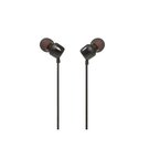 Audífonos Negros In Ear Alámbricos TUNE 110 Micrófono JBL