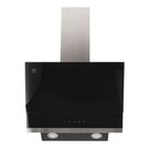 Campana de Pared Negra Vidrio Templado 60 cm Avera CEA60C