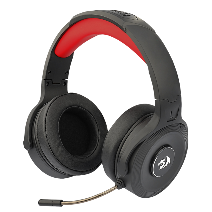 Auricular Gamer Inalámbrico Negro Pelops Redragon H818