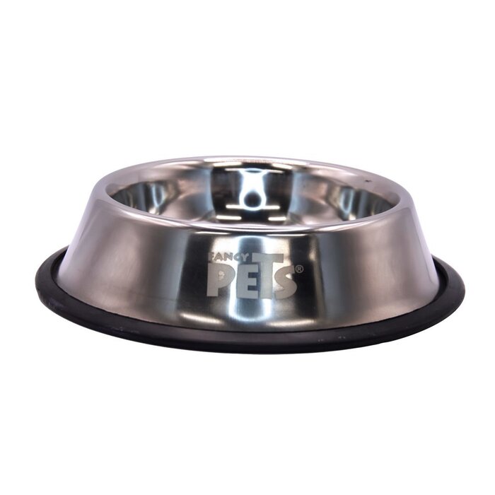 Plato de Acero 16 oz (454 g) Fancy Pets