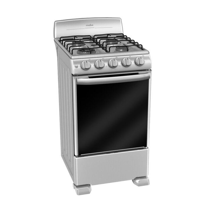 Estufa Mabe Piso 20 + 24 Silver