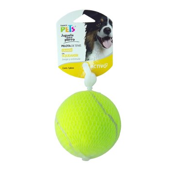 Juguete Pelota Grande de Tenis con Squeaker Fancy Pets Juguete Pelota Grande de Tenis con Squeaker Fancy Pets