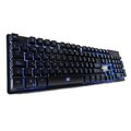Teclado Negro Vorago Start The Game_ Alámbrico_ Iluminado RGB