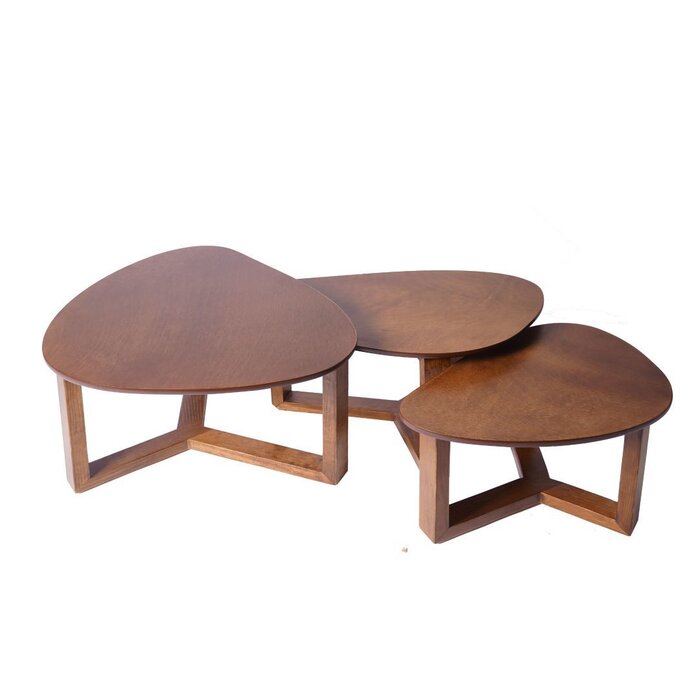 Mesas Orgánicas Andreu Juego 3 pzas