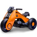 Mini Moto Eléctrica Naranja Recargable Infantil Honey Whale