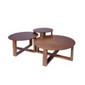 Mesas Circulares Saura Juego 3 pzas