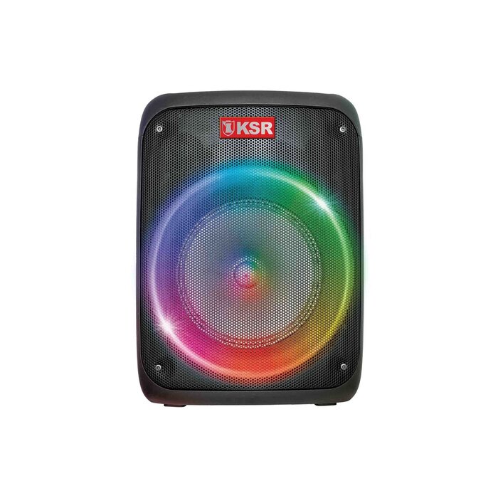 Bafle profesional 8" portátil 6_500 W PMPO Ranura para celular