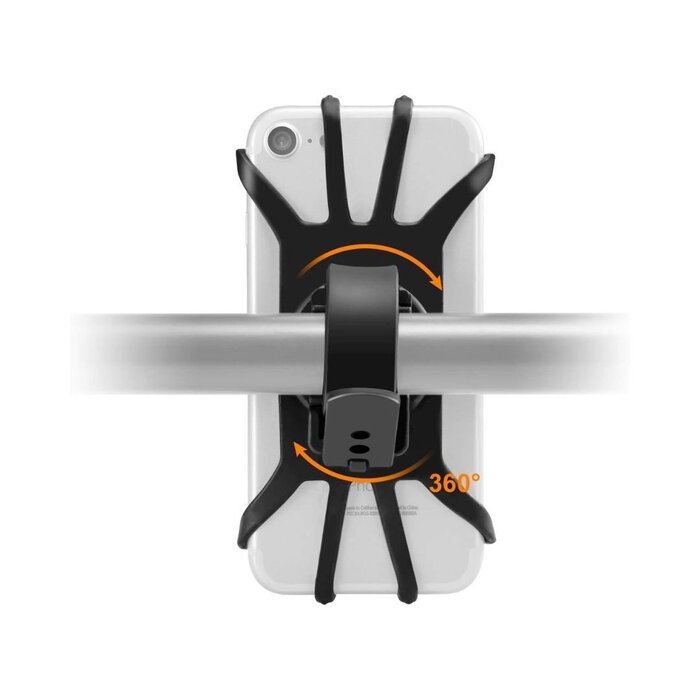 Holder Negro de Goma Elástica 360 Grados Edge ED-A3001