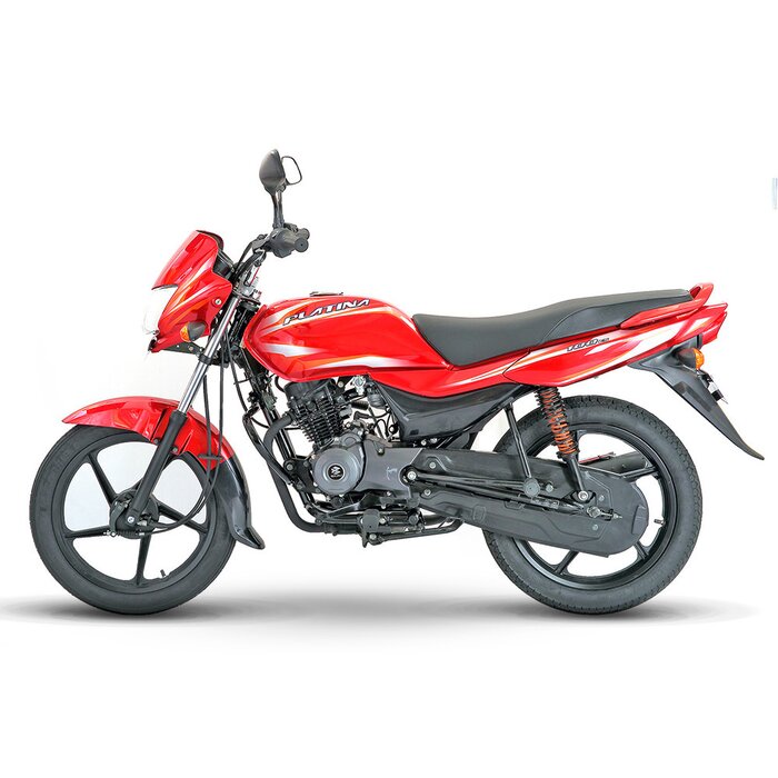 Motocicleta Bajaj Platina 100 Roja 2023