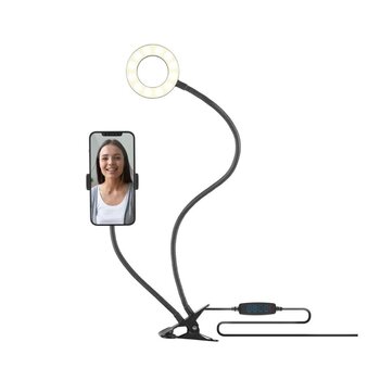 Aro de Luz Led Mobo Glow Negro