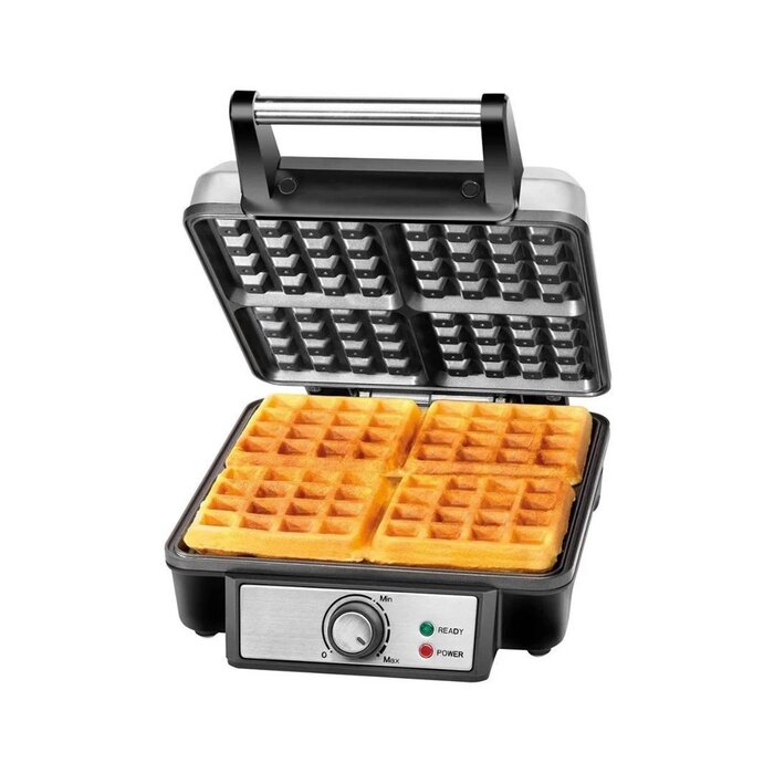 Wafflera Belga MasterChef Heat Premium 4 Rebanadas MK-WM-4SS