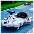 Go Kart Eléctrico Infantil Blanco Honey Whale K1