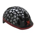 Casco Benotto Child Kit Negro Calavera con Coderas/Rodilleras