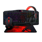 Kit Gamer de Teclado_ Auriculares_ Mouse y Mousepad