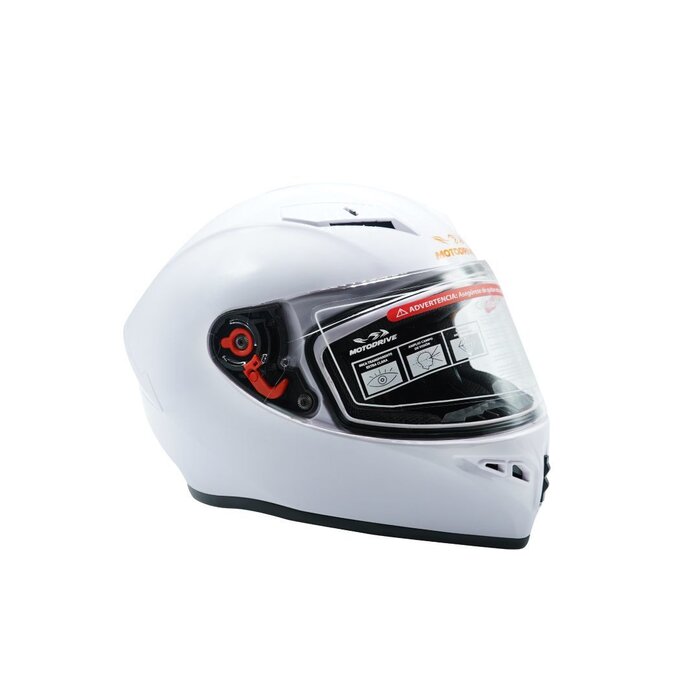Casco Full Face Single Visor M Blanco