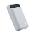Power Bank Green Leaf 6_000 mAh 3 Conectores 2 Puertos Blanco