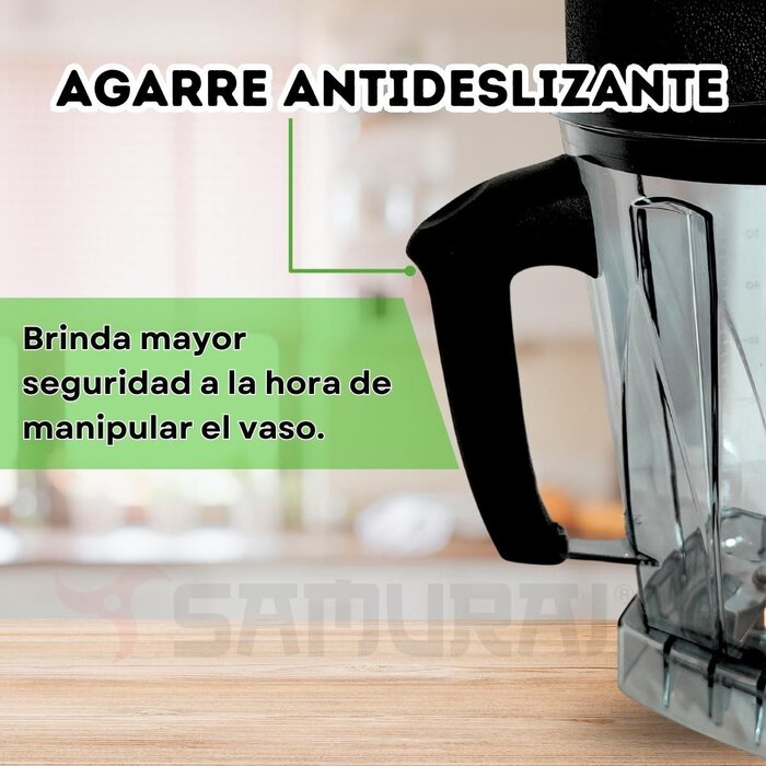 Licuadora Samurai 2L Negra