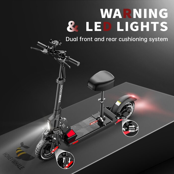 Scooter Eléctrico Honey Whale C1 Pro