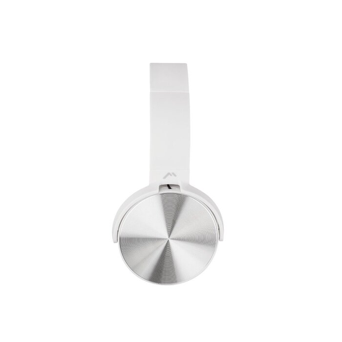 Audífonos Bluetooth Manos Libres Acabados Metálicos Blanco Mitzu