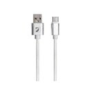Cable USB Tipo C Plata Mitzu