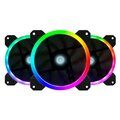 Kit Ventiladores Vorago Game Factor 3 Fans 2 Tiras Led