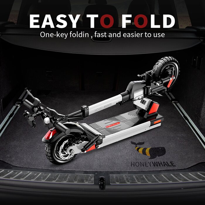 Scooter Eléctrico Honey Whale C1 Pro Blanco